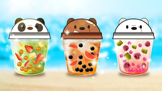 Boba tea - drink from phone