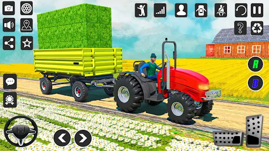 Tractor ride tractor game