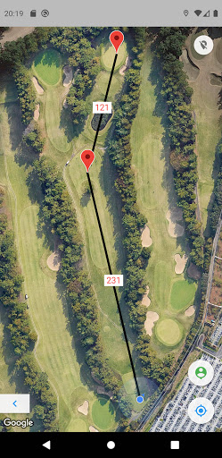 Android application Golferland screenshort
