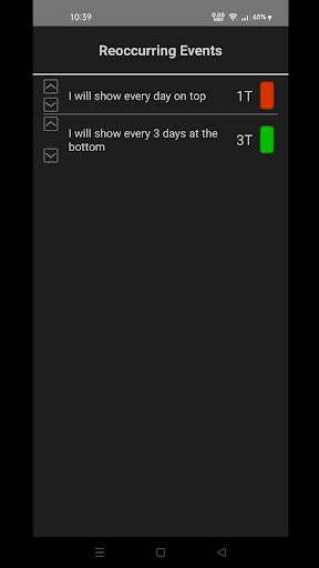 DailyOrganizer Screen 3