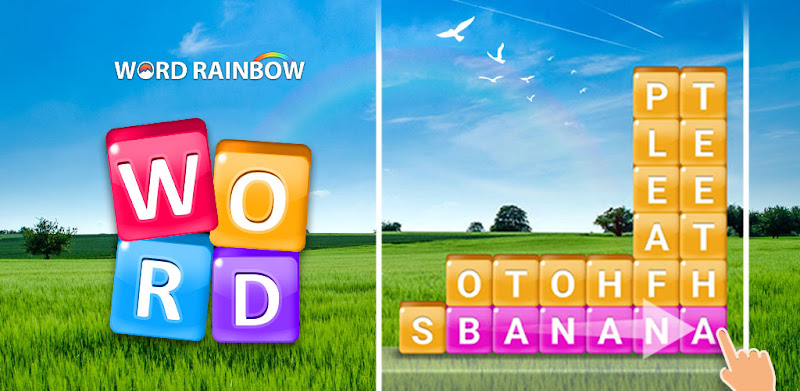 Word Rainbow Swipe