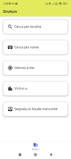 Android application Mangiare Senza Glutine screenshort