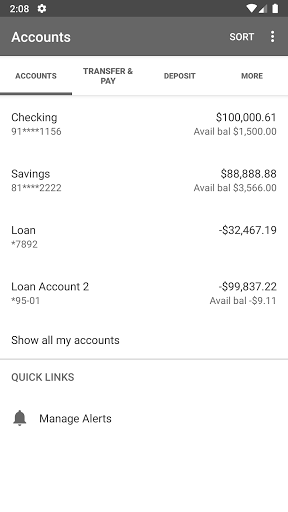 Two Harbors FCU Screen 3