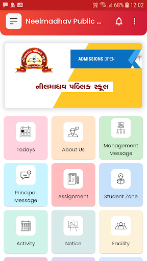 Neelmadhav Public School Screen 2