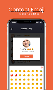 Emoji Contact Editor – Emoji Contact Maker 4