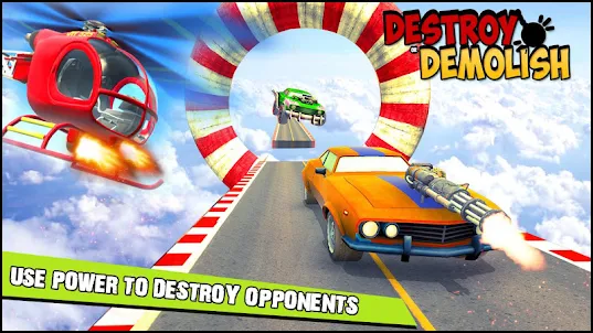 Monster Demolition: Car Games