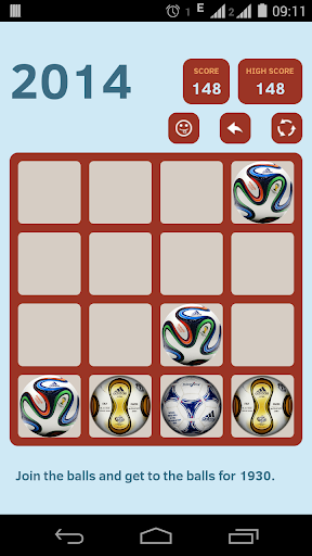 Android application 2014 Balls of the World Cup. screenshort