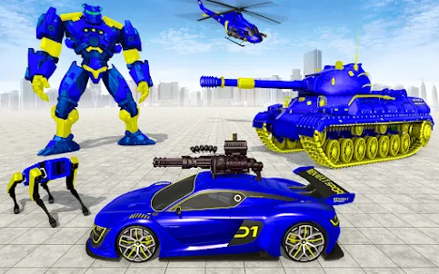 Tank Robot Car Transformation