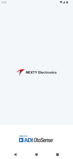 Android application Nexty Smart Motor Sensor screenshort