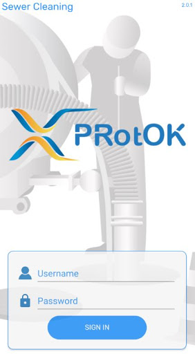 Android application ProSewerCleaning screenshort
