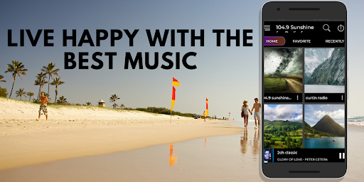 Android application 102.9 oxnard screenshort