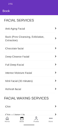 Lux Spa & Salon Screen 2