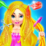 Princess Hair Saloon Design icon