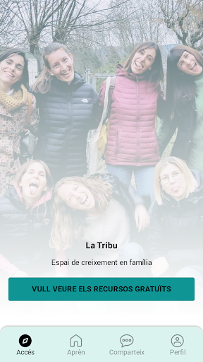 Android application La Tribu screenshort