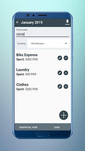 Monthly Expense Tracker Screen 3
