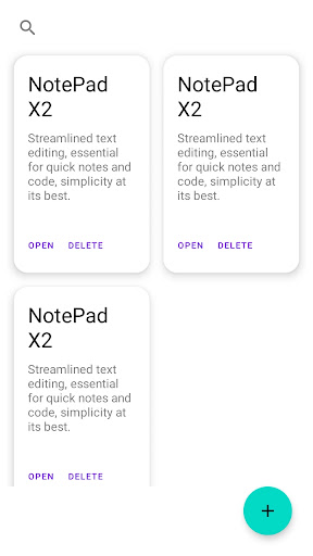 Note - Bloc notes - Quick note Screen 2