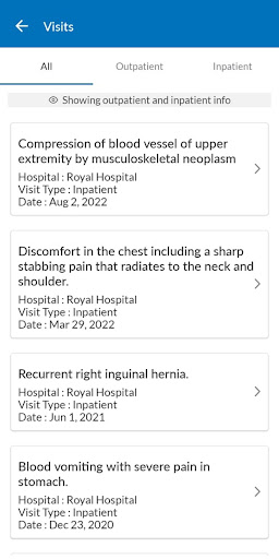 HEALTHFyle Screen 3