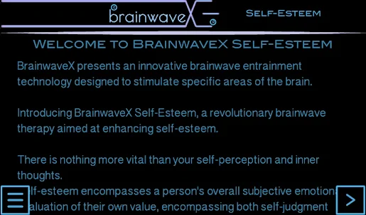 BrainwaveX Self-Esteem