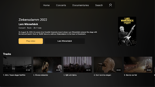 Staccs - Android TV Screen 3