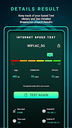 Internet Speed Meterのおすすめ画像4