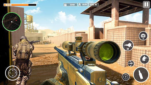 Army sniper shooter: Gun GamesAPK (Mod Unlimited Money) latest version screenshots 1