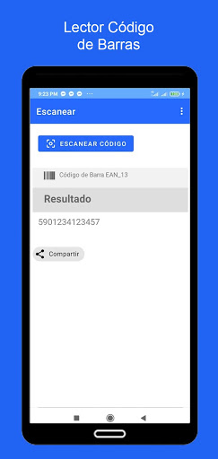 Escáner QR - Code Scanner Screen 3
