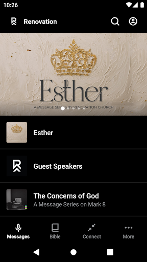 Android application Renovation Church screenshort