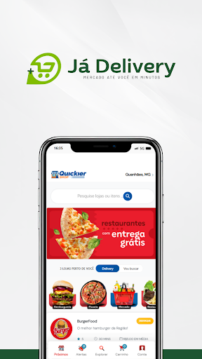 Android application Mais Já Delivery Lojista screenshort