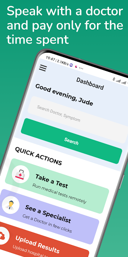 Android application Medtech Africa screenshort