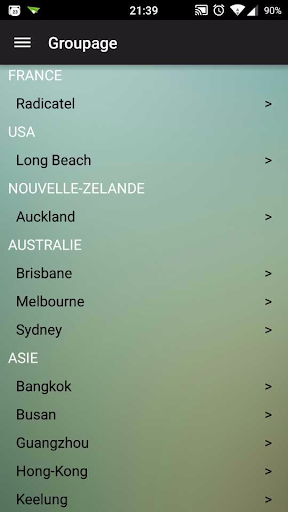 Android application LTP Track screenshort