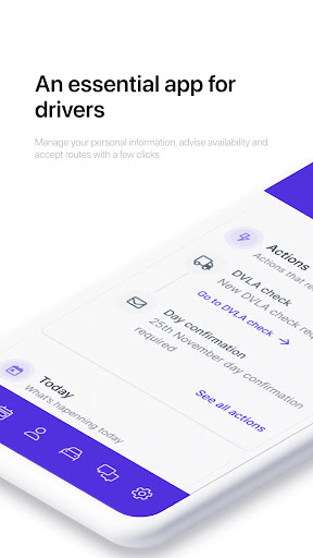 Android application Blaze Logistics Driver App screenshort