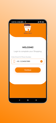 Android application StoreRoom screenshort