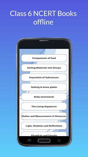 Android application Class 6 NCERT Books Offline screenshort