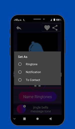 Ringtones messenger sms Screen 2