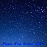 Night Sky Stars LWP icon