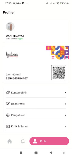 Android application Hijabers Community screenshort