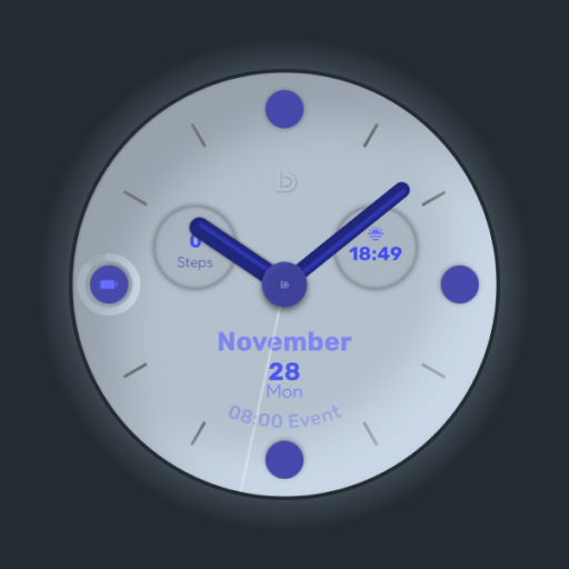 DB1208 Plain 3D Watchface Download on Windows