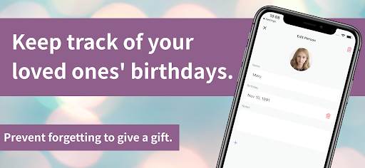 GiftNote - Gift Management App Screen 2