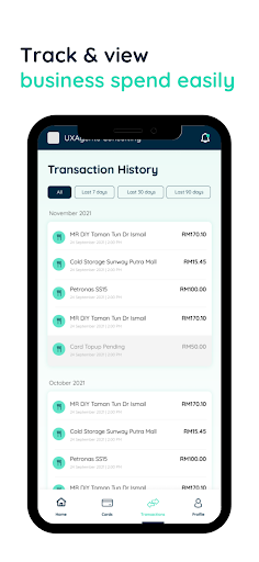 Android application Swipey screenshort
