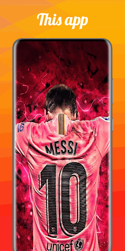 Android application keyboard for Messi fans screenshort