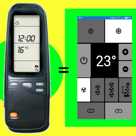 Remot ELCO AC simple 0 setting
