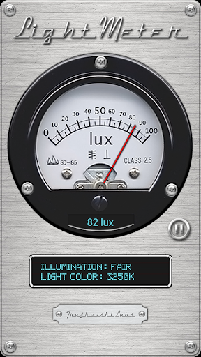 Light Meter - Lux & Kelvin Screen 2