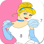 Princess Color by Number