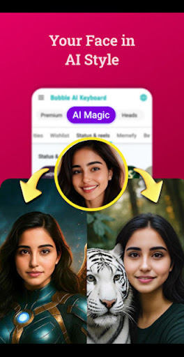 Bobble AI Keyboard Memes, Gifs 1