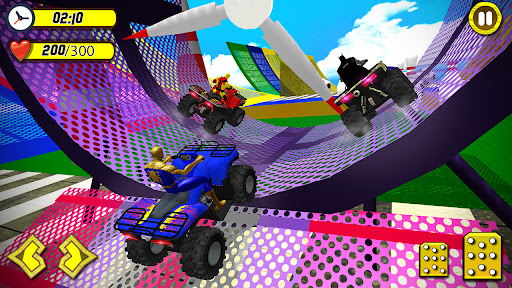 Quads Superheroes Stunts Racing 1.14 screenshots 4