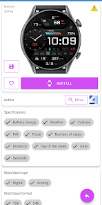 Imágen 3 Amazfit GTR 3 WatchFaces android