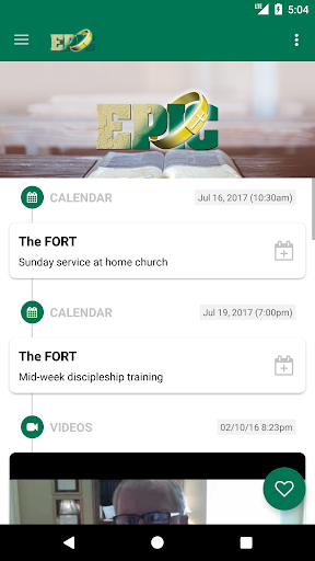 EPIC Ministries, Inc. Screen 2