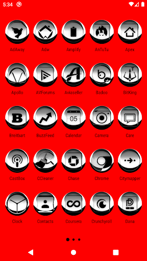 White Icon Pack Style 3 Screen 2