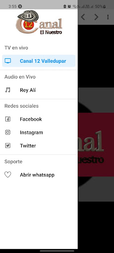 Android application Canal 12 Valledupar El Nuestro screenshort