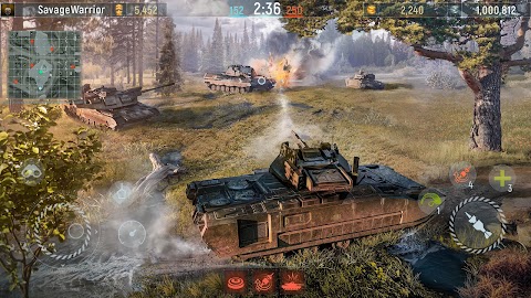 現代戦車：戦争オンライン戦車ゲームのおすすめ画像1